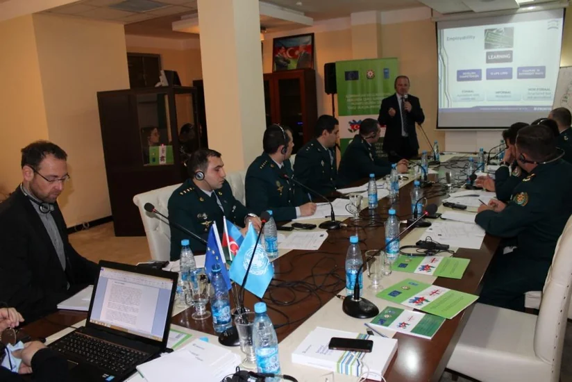 Dövlət Sərhəd Xidmətinin əməkdaşları üçün təlimlər keçirilib