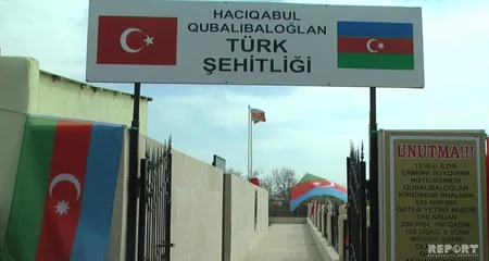 Hacıqabulda “Qafqaz Türk-İslam Ordusunun Bakı zəfərinin 100 illiyi” adlı mərasim keçirilib - VİDEO