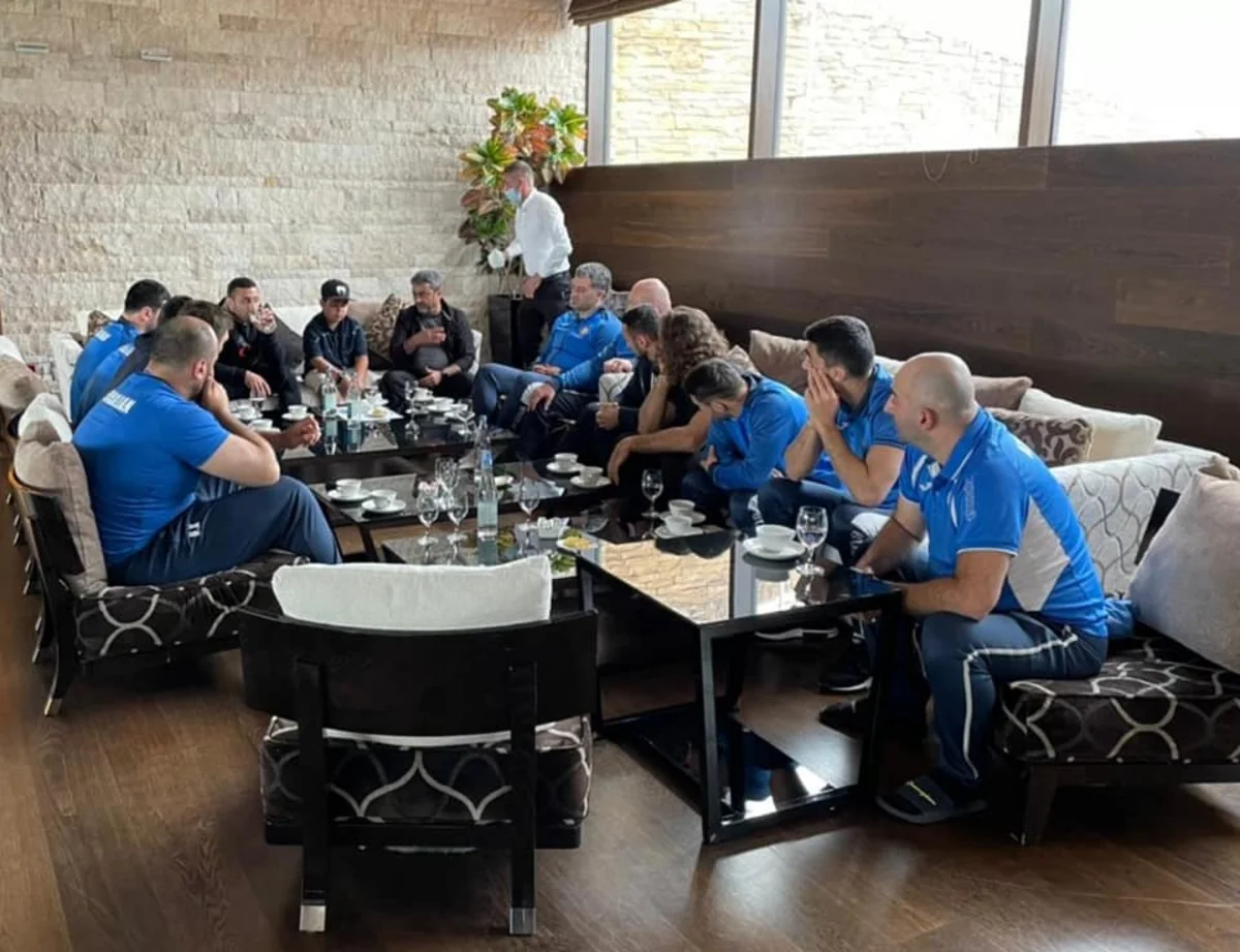 Cüdo federasiyasının vitse-prezidenti idmançılarla görüşdü