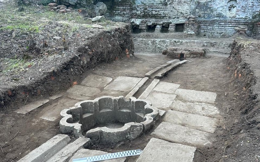 Unique ancient stone pool complex discovered in Astara