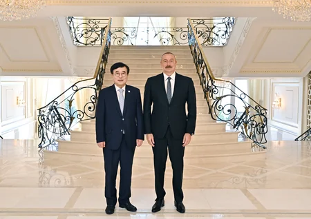 İlham Əliyev Koreya Prezidentinin xüsusi nümayəndəsini qəbul edib - YENİLƏNİB