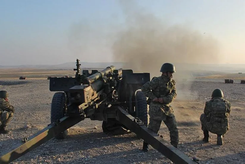 Türkiyə Silahlı Qüvvələri Cerablus və ətraf bölgədəki terrorçuların hədəflərini vurub