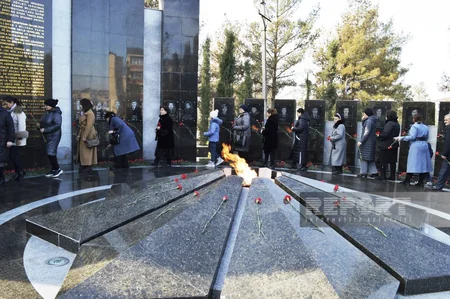Qərb bölgəsində 20 Yanvar şəhidlərinin anım mərasimləri keçirilib