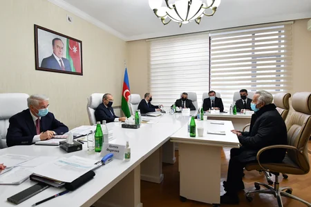 İqtisadiyyat naziri Qubada vətəndaşları qəbul edib