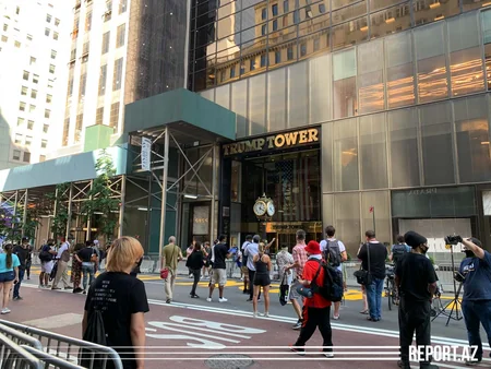 ABŞ-da “Trump Tower” binasının qarşısındakı küçənin adı dəyişdirildi