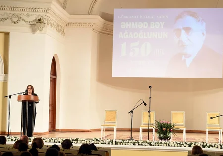Əhməd bəy Ağaoğlunun anadan olmasının 150 illik yubileyi qeyd edilib