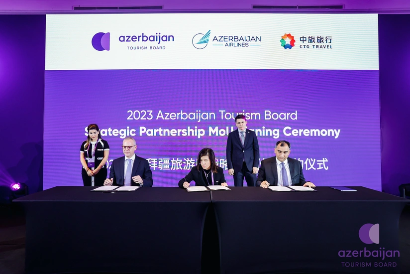 Azerbaijan signs tourism MoUs with Chinese partners
