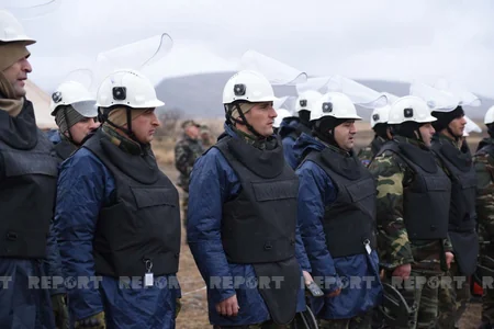 FHN Ağdamda minatəmizləmə əməliyyatlarını davam etdirir