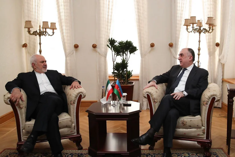 Elmar Məmmədyarov İranın xarici işlər naziri ilə görüşüb - FOTO - VİDEO - YENİLƏNİB