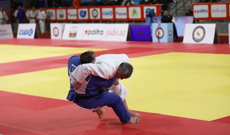 Usta cüdoçular arasında ölkə çempionatının qalibləri məlum oldu - FOTO