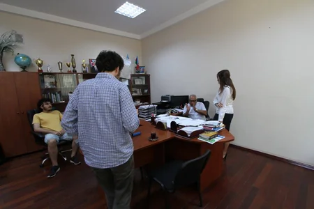 Aktyor Məhəmməd Verdiyev vətənə döndükdən sonra ilk filmə çəkilib