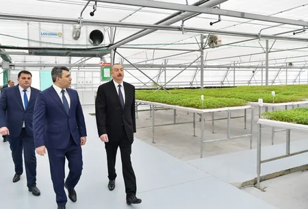 Prezident İlham Əliyev Tərəvəzçilik Elmi-Tədqiqat İnstitutunun açılışında iştirak edib - YENİLƏNİB