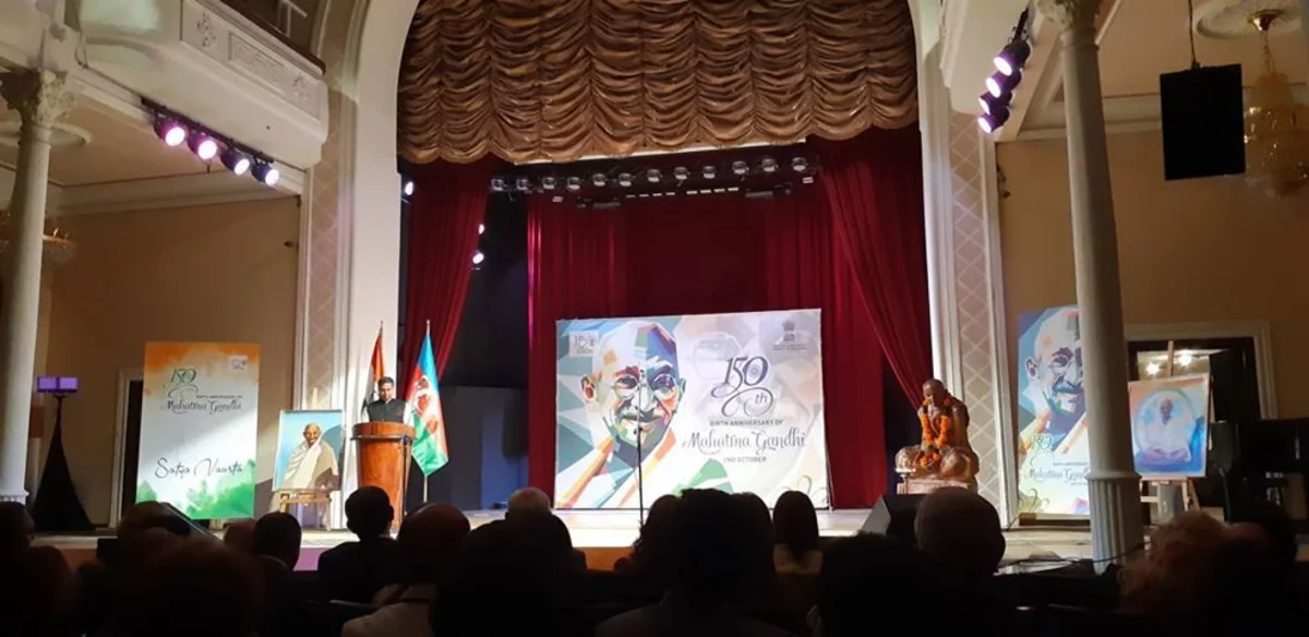 Bakıda Mahatma Qandinin 150 illiyi qeyd edilib