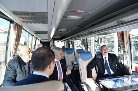 Prezident İlham Əliyev Sumqayıtda “SOCAR Polymer”in yüksək sıxlıqlı polietilen zavodunun açılışında iştirak edib - YENİLƏNİB-2