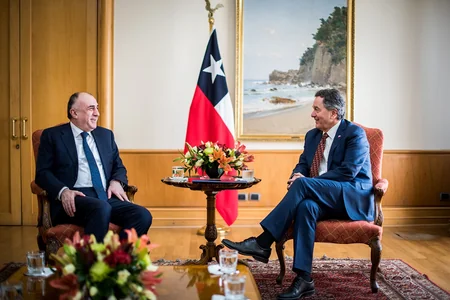 Elmar Məmmədyarov çilili həmkarı ilə görüşüb