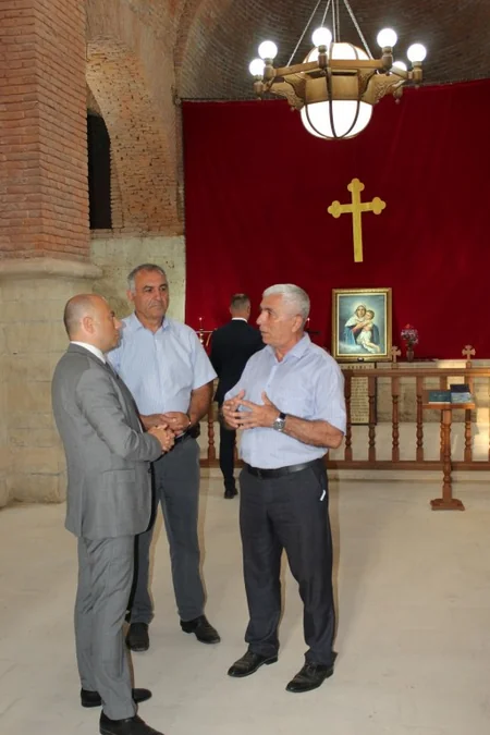 Anar Kərimov Qəbələdə mədəniyyət müəssisələrinin fəaliyyəti ilə tanış olub