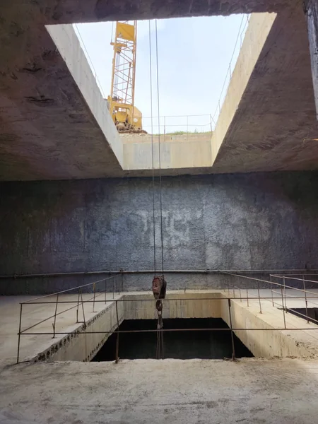 Bakı metrosunun inşa olunan stansiyasında növbəti mərhələ üzrə iş başlayıb