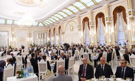 ​Prezident İlham Əliyev Ramazan ayı münasibətilə iftar mərasimində iştirak edib