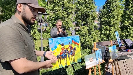 Ukraynanın İrpen şəhərində ölkədə ilk dəfə olaraq Azərbaycan mədəniyyəti günü keçirilib