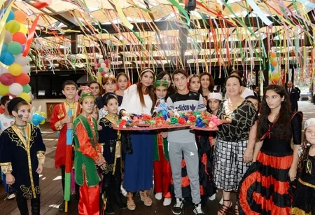 Azerbaijan’s First Lady celebrated her birthday with children