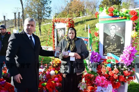 Daşkəsəndə Vətən müharibəsi şəhidinin anım mərasimi keçirilib