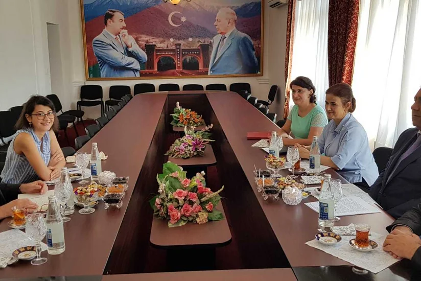 Ambassador of Israel completed three day tour to the north western regions of Azerbaijan
