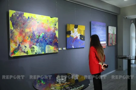 Bakıda “Müharibə uşaqlarına” xeyriyyə sərgisi açılıb