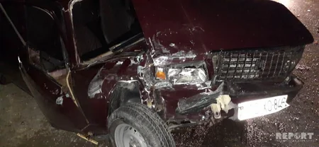 Ağstafada yol qəzası baş verib, 5 nəfər xəsarət alıb - FOTO