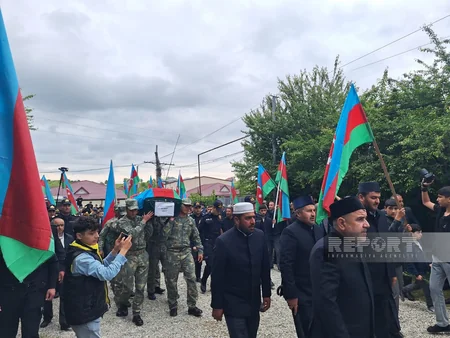 Ağsuda Birinci Qarabağ müharibəsinin şəhidi Vurğun Seyidov dəfn edilib – YENİLƏNİB