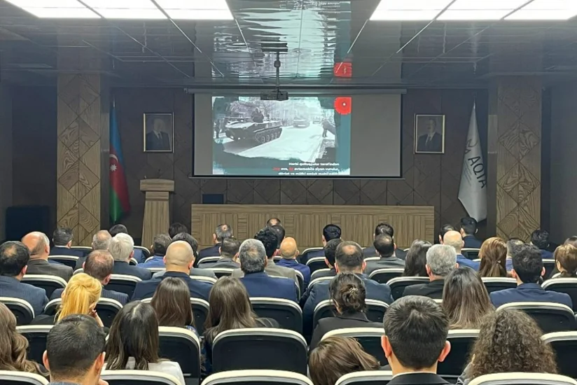 AQTA-da 20 Yanvar faciəsinin 33-cü ildönümünə həsr olunan tədbir keçirilib