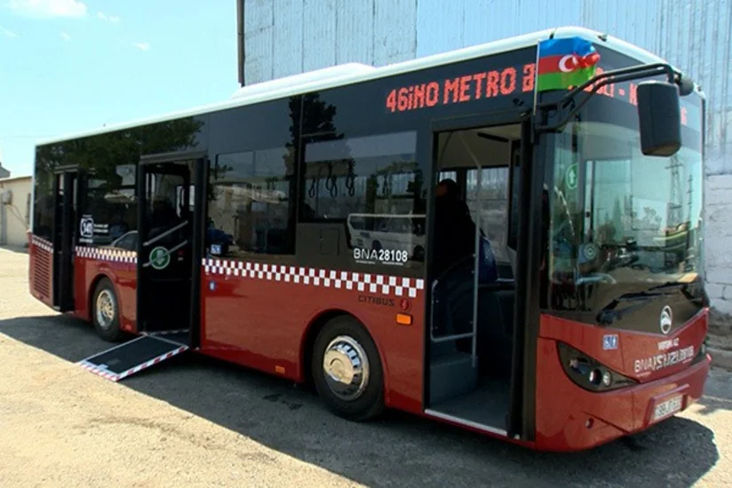 Bakıda 46 nömrəli marşrut xətti kart sisteminə keçir