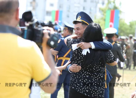 Heydər Əliyev adına Hərbi İnstitutda məzun buraxılışı - YENİLƏNİB - FOTOREPORTAJ