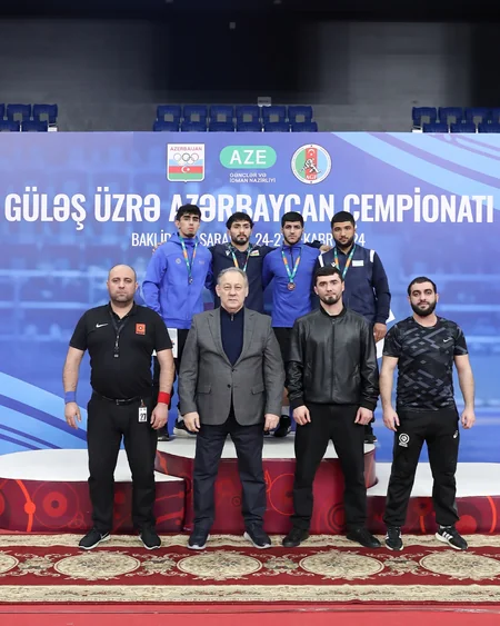 Azərbaycan çempionatı: Yunan-Roma güləşi üzrə mübarizəyə yekun vurulub