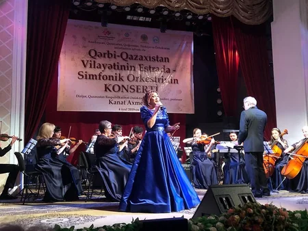 Bakıda Qazaxıstan orkestrinin simfonik konserti keçirilib - FOTO