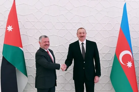 Official welcoming ceremony held for King Abdullah II of Jordan