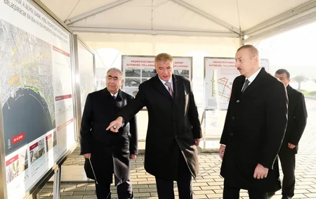 Prezident İlham Əliyev Bakı Ağ Şəhərdə mərkəzi bulvar küçəsinin açılışında iştirak edib - YENİLƏNİB-2