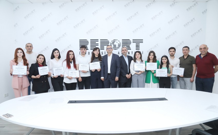 Training program of 16th group at Report Media School completed