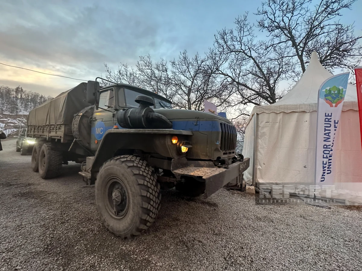 Bu gün Xankəndi-Laçın yolunda sülhməramlıların 56 avtomobili maneəsiz keçib - YENİLƏNİB-9