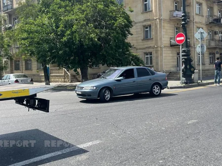 Bakıda yol qəzası baş verib