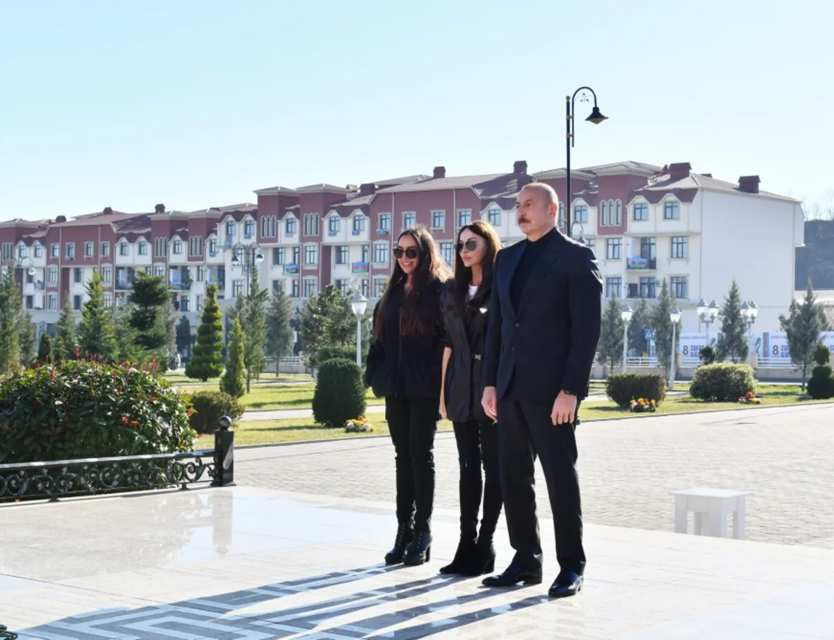 Prezident İlham Əliyev və birinci xanım Mehriban Əliyeva Qubaya səfərə gediblər