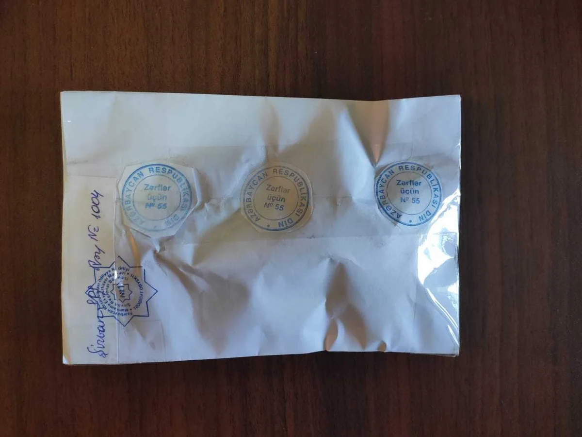 Bakı sakini Şirvanda heroinlə saxlanılıb