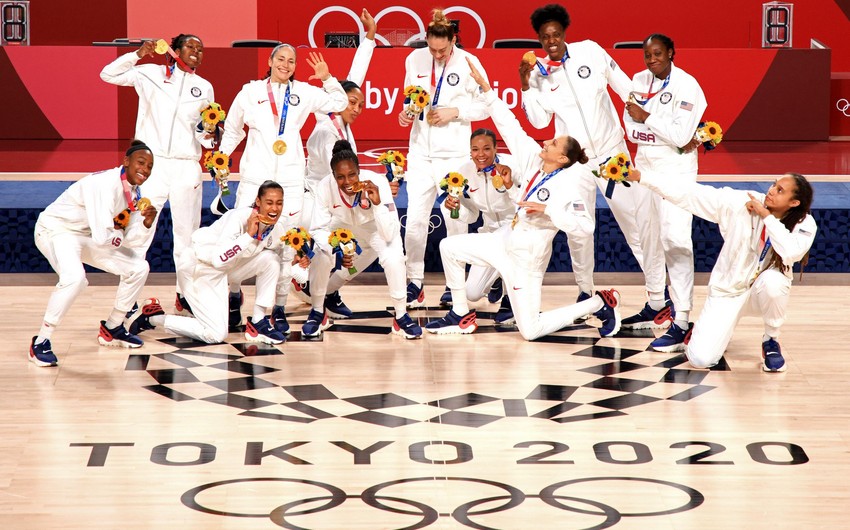 Tokio-2020: ABŞ millisi ardıcıl 5-ci dəfə olimpiya çempionu olub