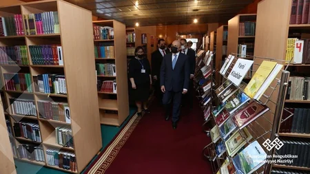 Nazir Şəmkirdə mədəniyyət müəssisələrinə baxış keçirib