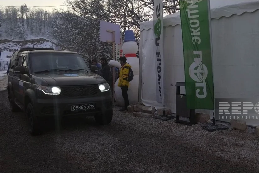 Сегодня по дороге Ханкенди-Лачын беспрепятственно проехали 24 автомобиля миротворцев