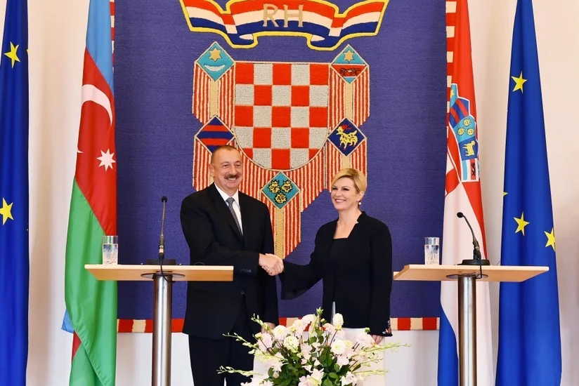 Kolinda Grabar-Kitarovic: Croatia highly appreciates friendly and partnership relations with Azerbaijan