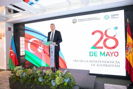 Azərbaycanın Müstəqillik Günü Madriddə təntənəli qeyd edilib