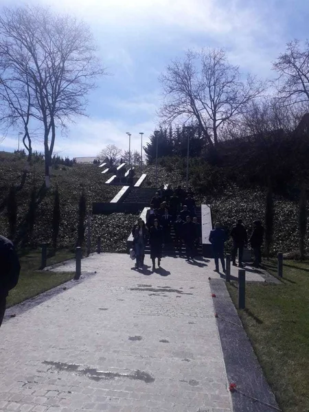 Quba Soyqırımı Memorial Kompleksində soyqırımı qurbanları anılır
