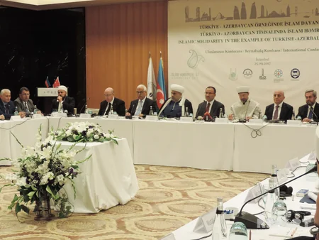 İstanbulda Allahşükür Paşazadə və Mübariz Qurbanlının iştirakı ilə beynəlxalq konfrans keçirilir