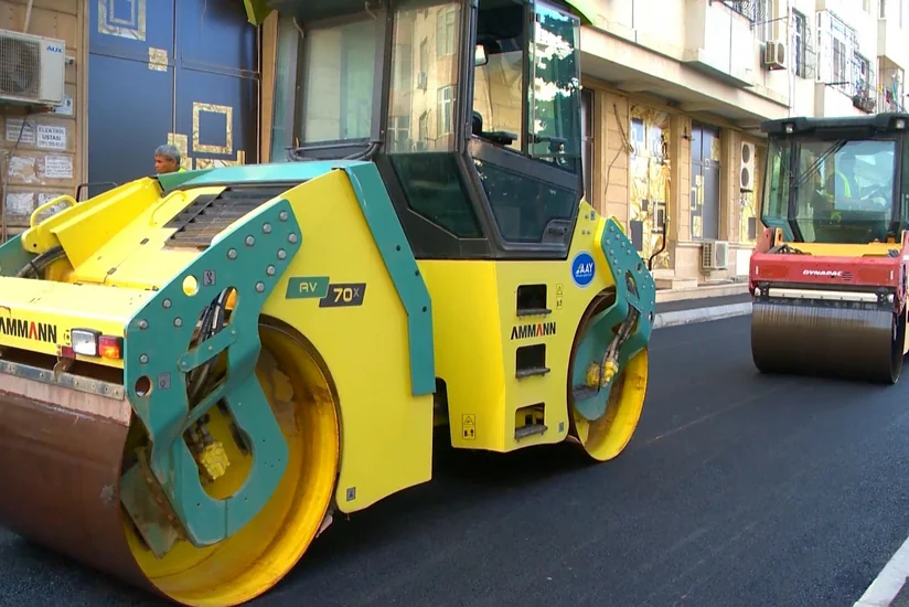 AAYDA: Yasamal rayonu üzrə 2 küçə təmir edilib