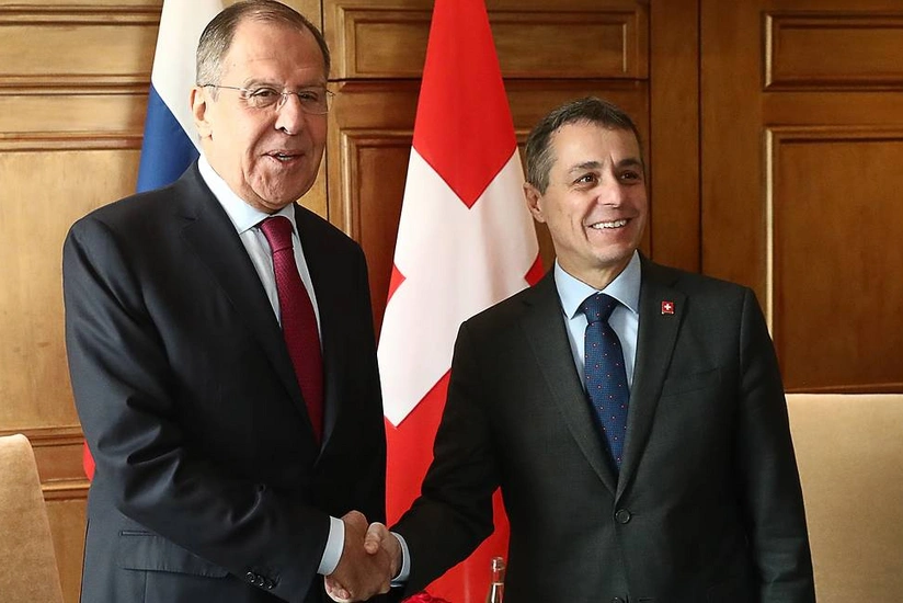 Президент Швейцарии провел встречу с Лавровым